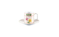 Swarovski x Rosenthal IDYLLIA Marshmallow Kaffeetasse 2-tlg.
