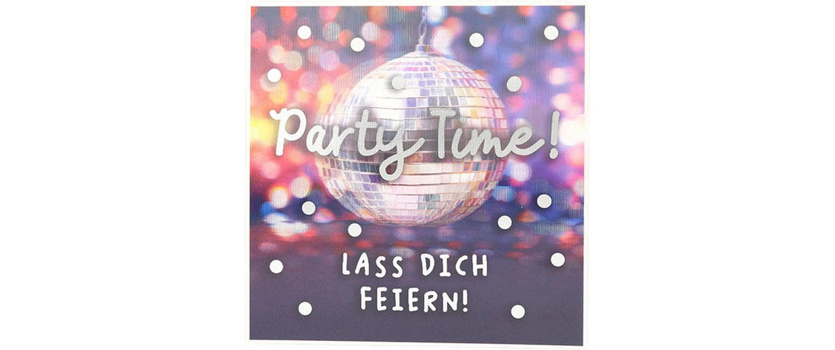 Depesche 3D Musikkarten Geburtstag, Party Time