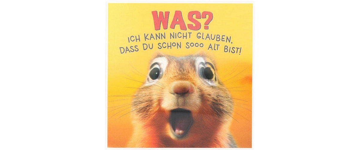 Depesche 3D Musikkarten Geburtstag, Schon soo Alt