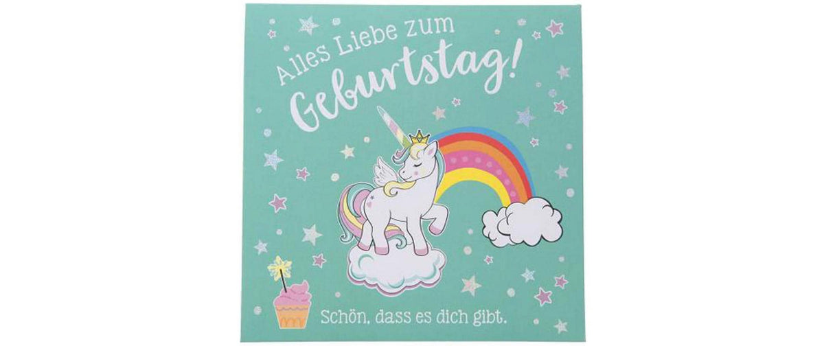 Depesche Musikkarten Pop Up Geburtstag, Einhorn