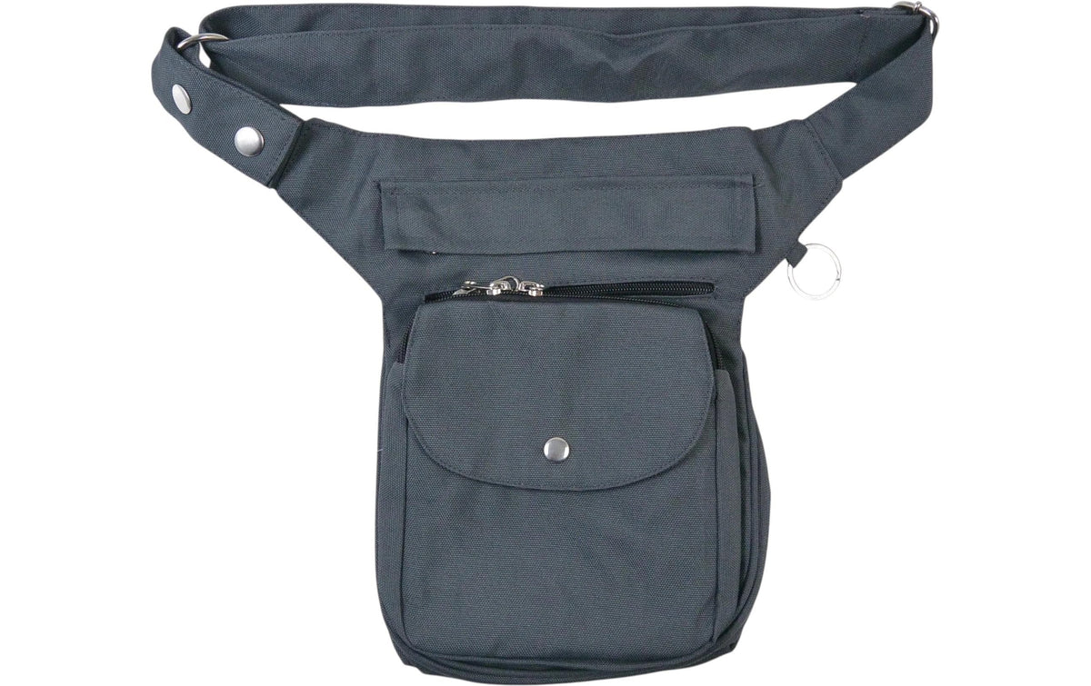 Nijens Gassi-Tasche Super-Hannover Dunkelgrau