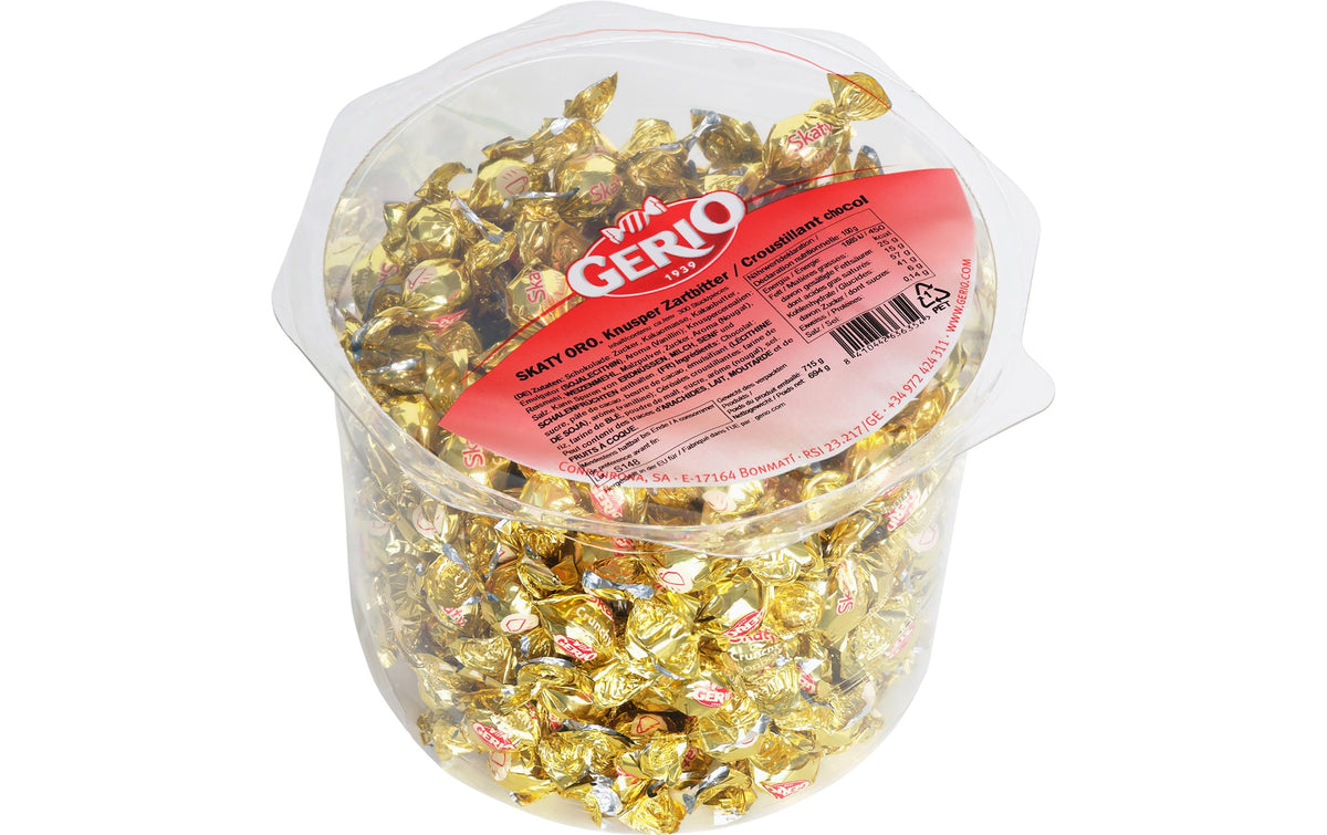 Gerio Skaty gold - zartbitter 300 Stück