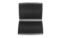 FRITEL Backplatten Grill Aluminium-Druckguss Schwarz