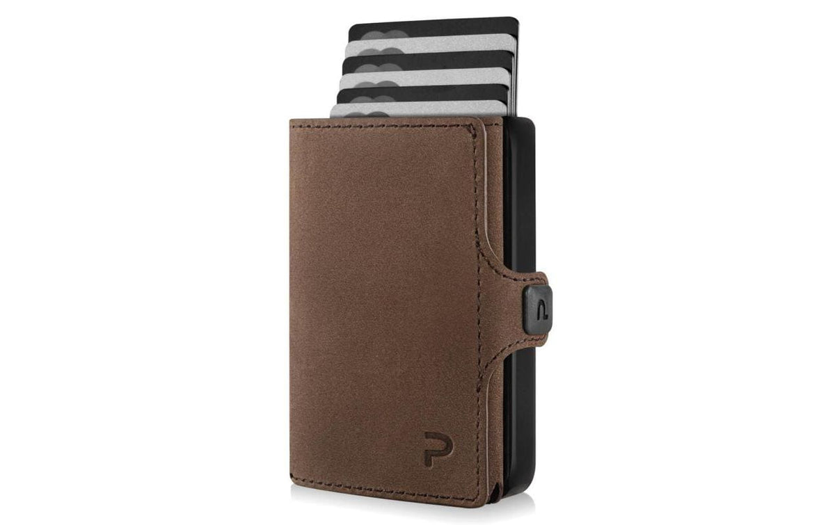 PURISTO KLIK Slim Wallet ohne Münzfach, XS Vintage