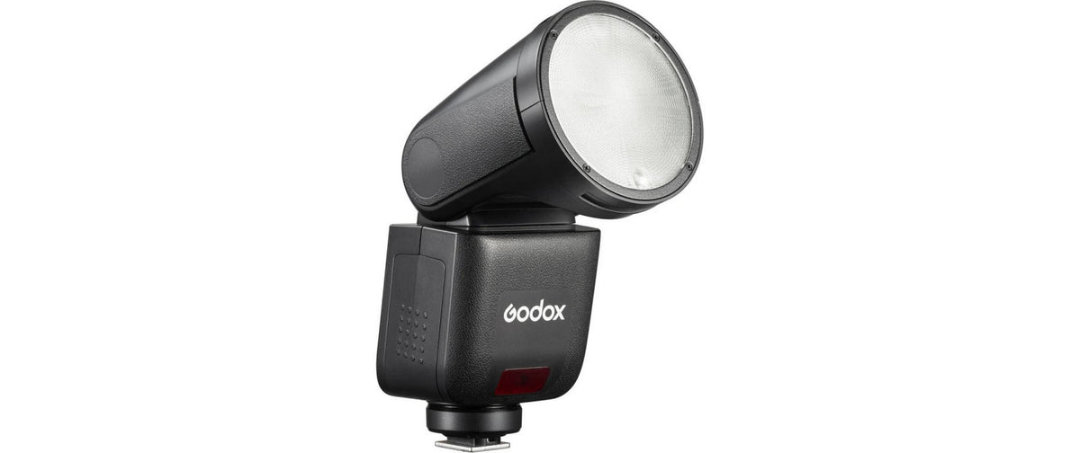 Godox V1 Mid S Lithium Battery Round-Head On-Camera Light