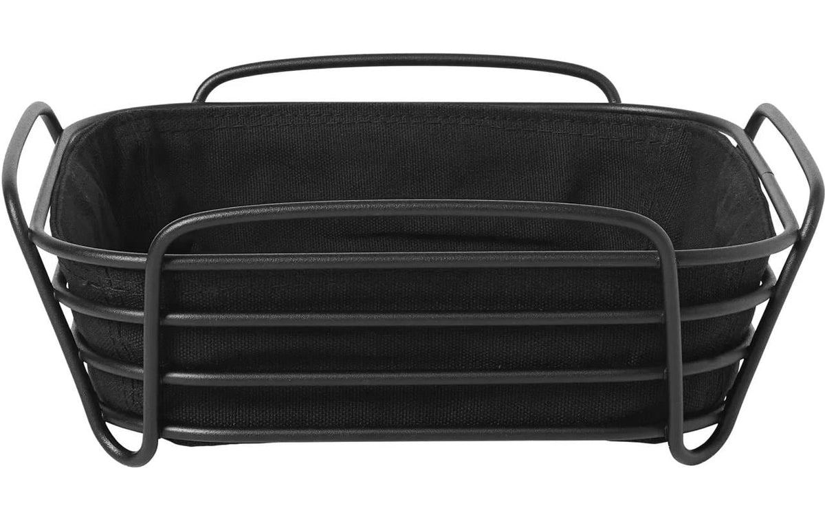 Blomus Brotkorb Delara L H 9 cm, B 26 cm, T 26 cm, Black