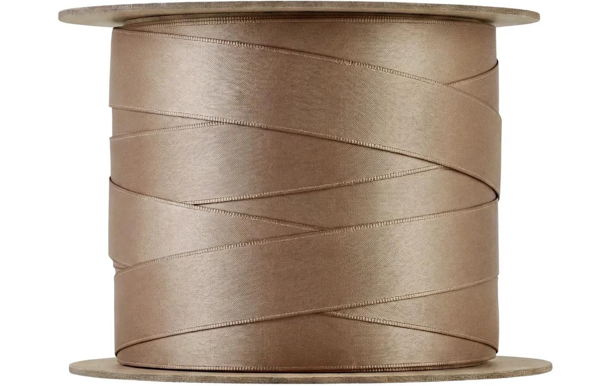 Blomus Geschenkband JUHLA S Satin 1 cm x 5 m, Tan