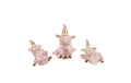 CHALET Glücksschwein Porky L 6x5x11cm rosa