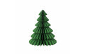 CHALET Papier-Tannenbaum S 6x6x15cm grün