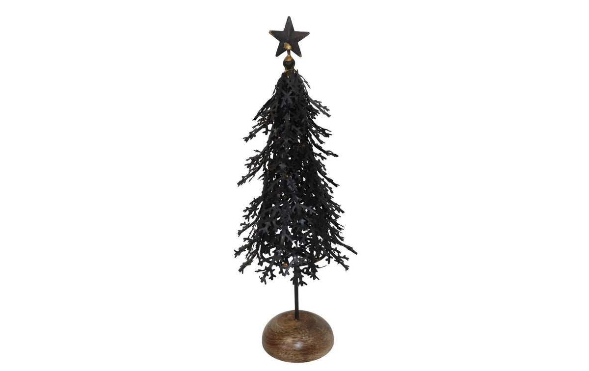 CHALET Tannenbaum Wizzle 17.5x17.5x38.5cm schwarz