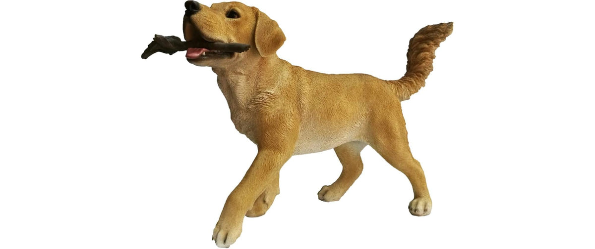 Esschert Labrador Retriever mit Stöckchen Transparent, S