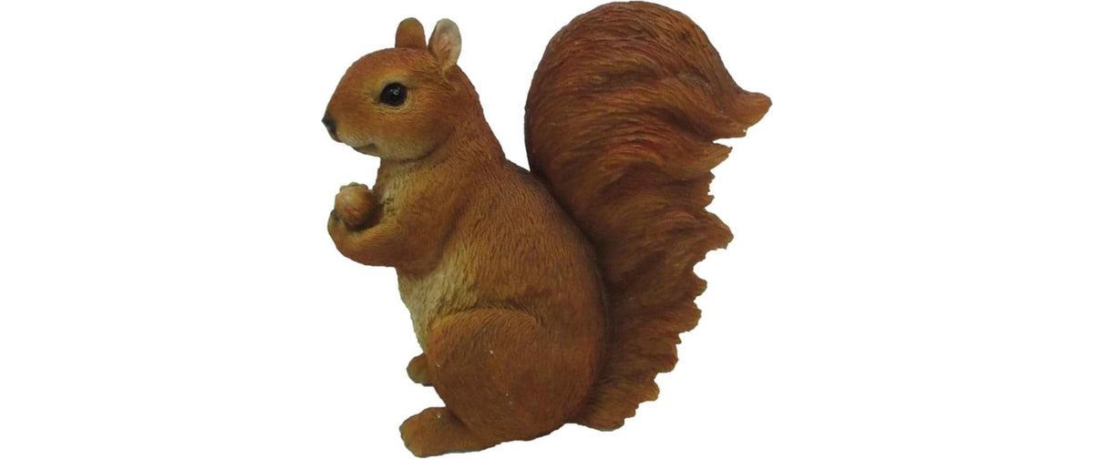 Esschert Eichhörnchen sitzend L Braun, S
