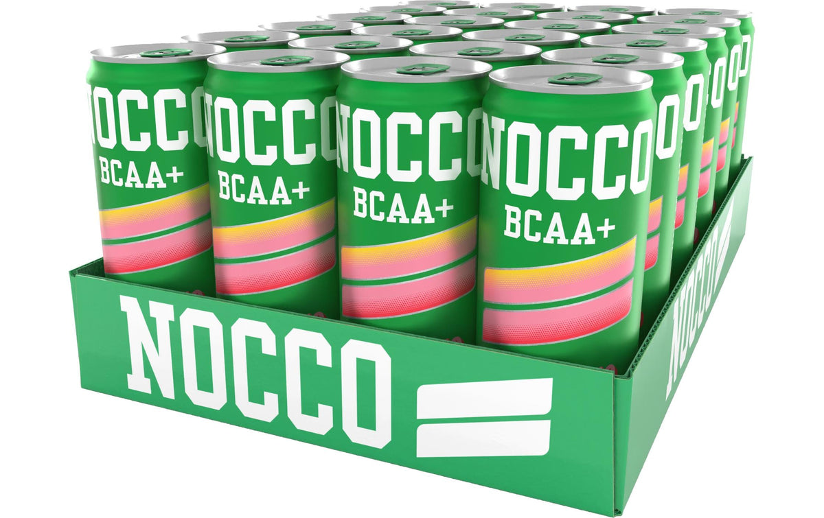 NOCCO Drink BCAA+ Peachango 330ml, 24-Tray