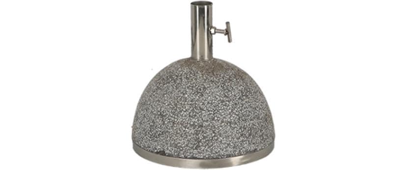 Esschert Design Schirmfuss Granito S hellgrau, ca. 11 kg