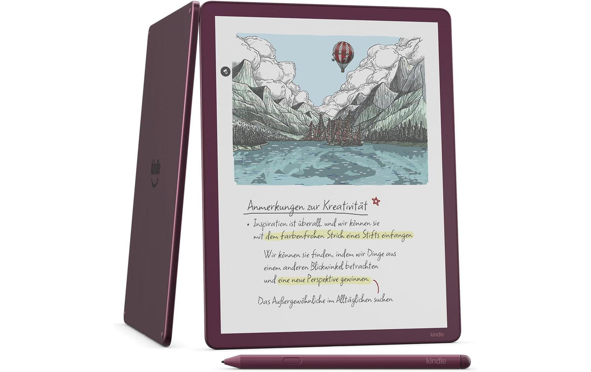 Amazon Kindle Scribe Colorsoft 2025 11 Zoll, 64 GB, Feige, inkl. Pen