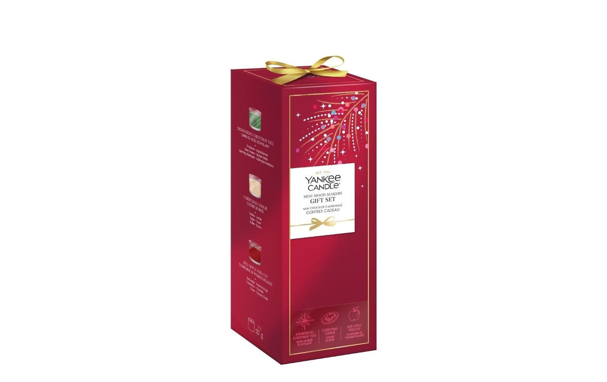 Yankee Geschenkset Christmas Moments 3 Mini Filled Votives