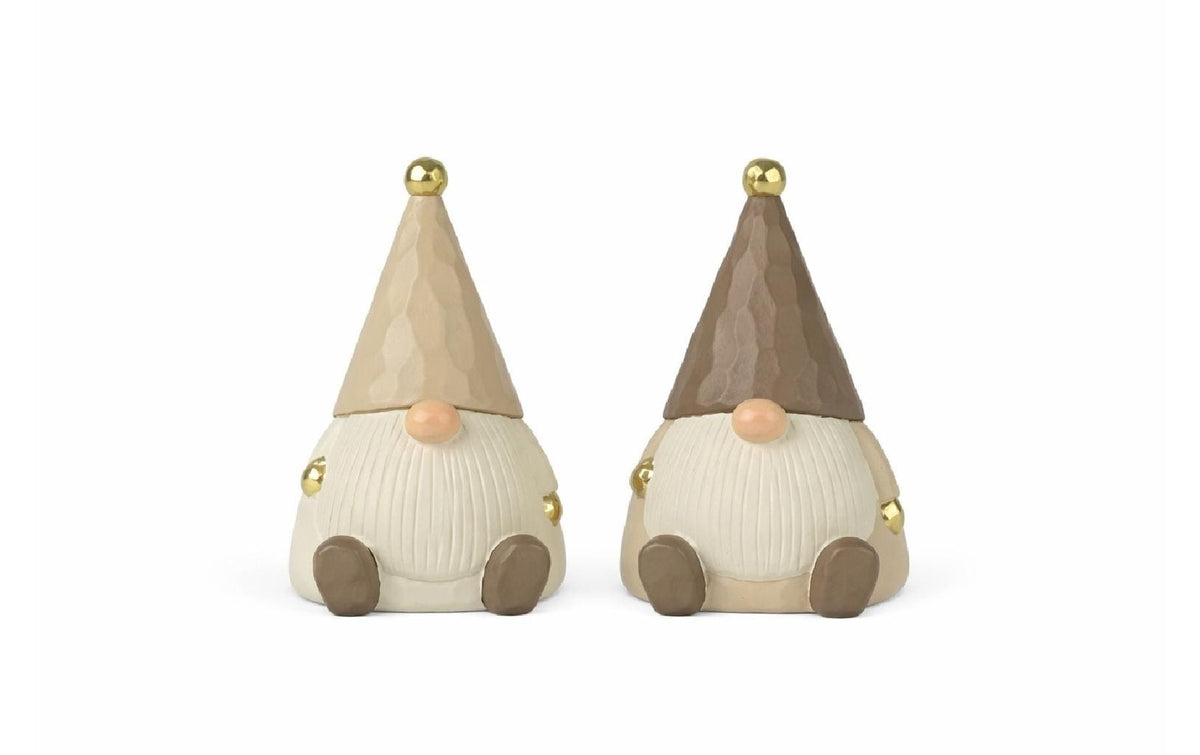 CHALET Poly-Wichtel Deik L 10x10x16cm braun