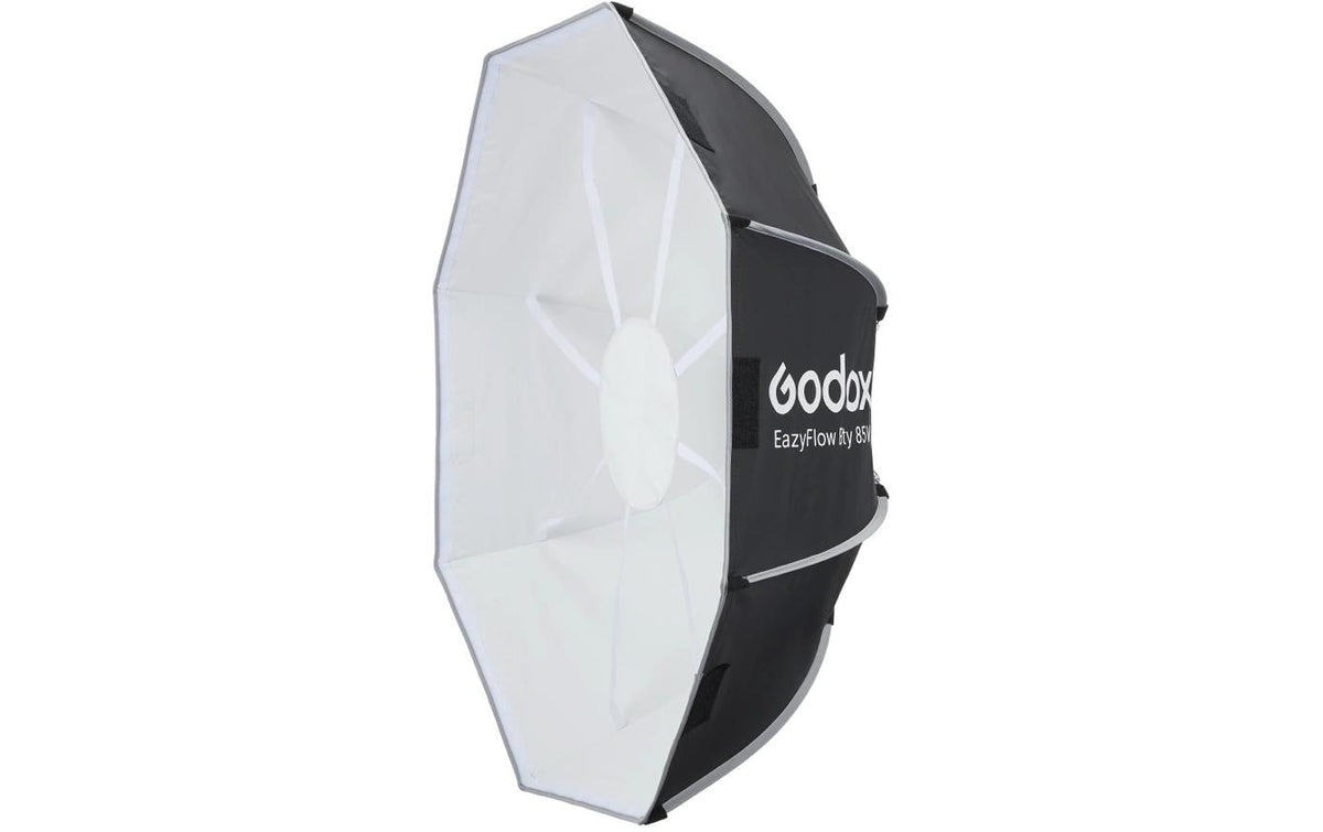 Godox EazyFlow Bty85 Black and White Bowens Mount Folding Radar Hood B W