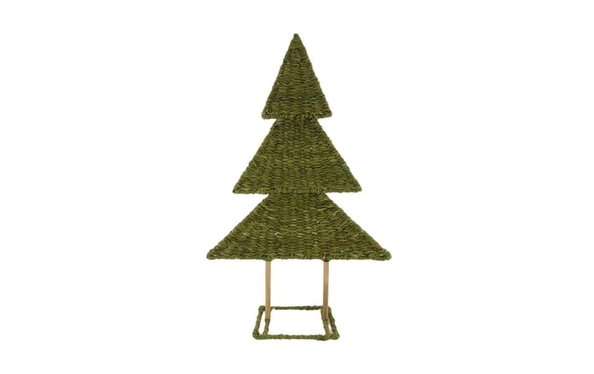 CHALET Baum Seegras Maku 37x17x58cm grün