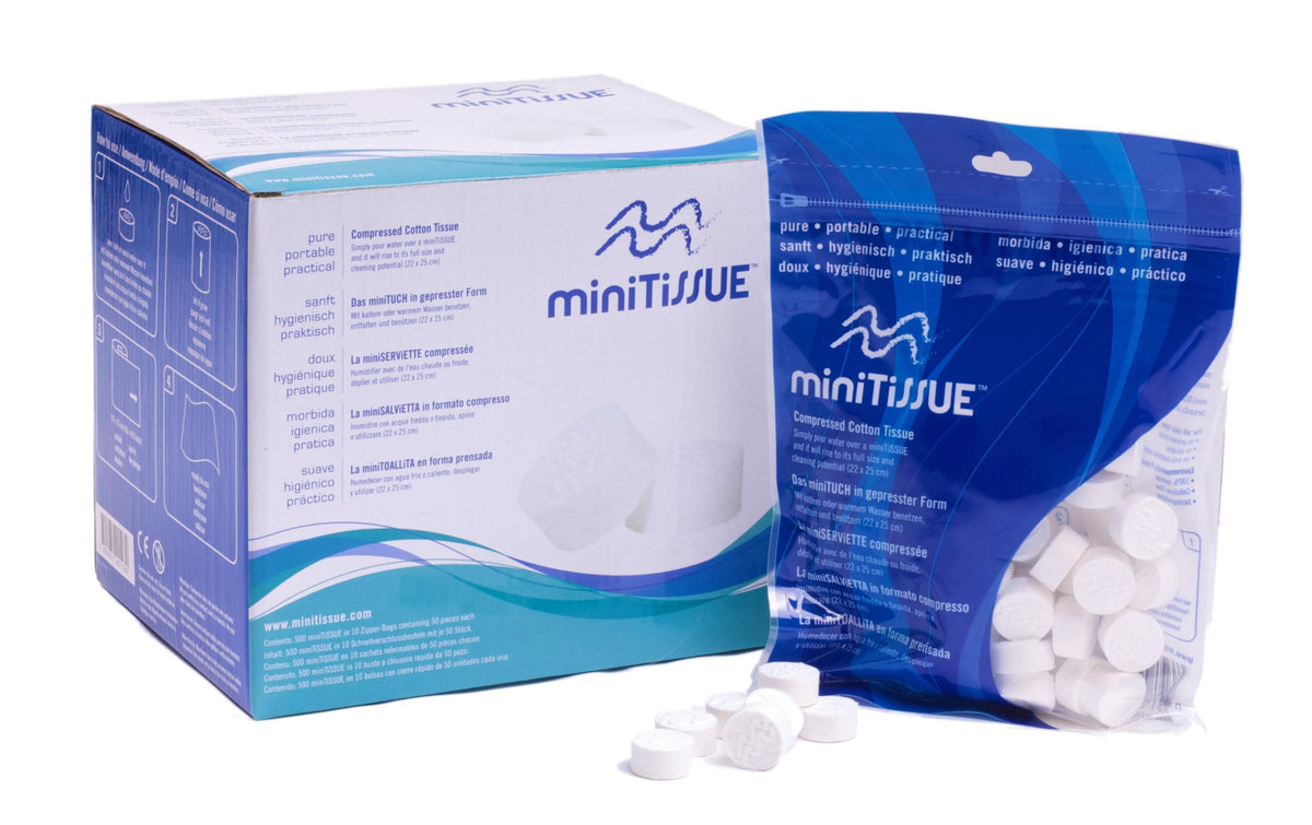 miniTiSSUE MCBC2000 B2B 2000 Stk 4 x 10 Schnellverschlussbeuteln à 20 Stk.