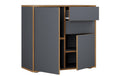 VCM Kommode Salia B80 Anthrazit