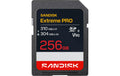 SANDISK SDXC Card Extreme PRO 310 256GB lesen 310MB/sec, schreiben 304MB/s