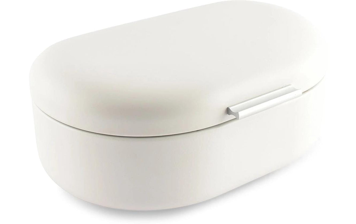 Salt & Pepper Brotkasten Crust Big Grösse: 40 x 29 x 19.5 cm, Weiss