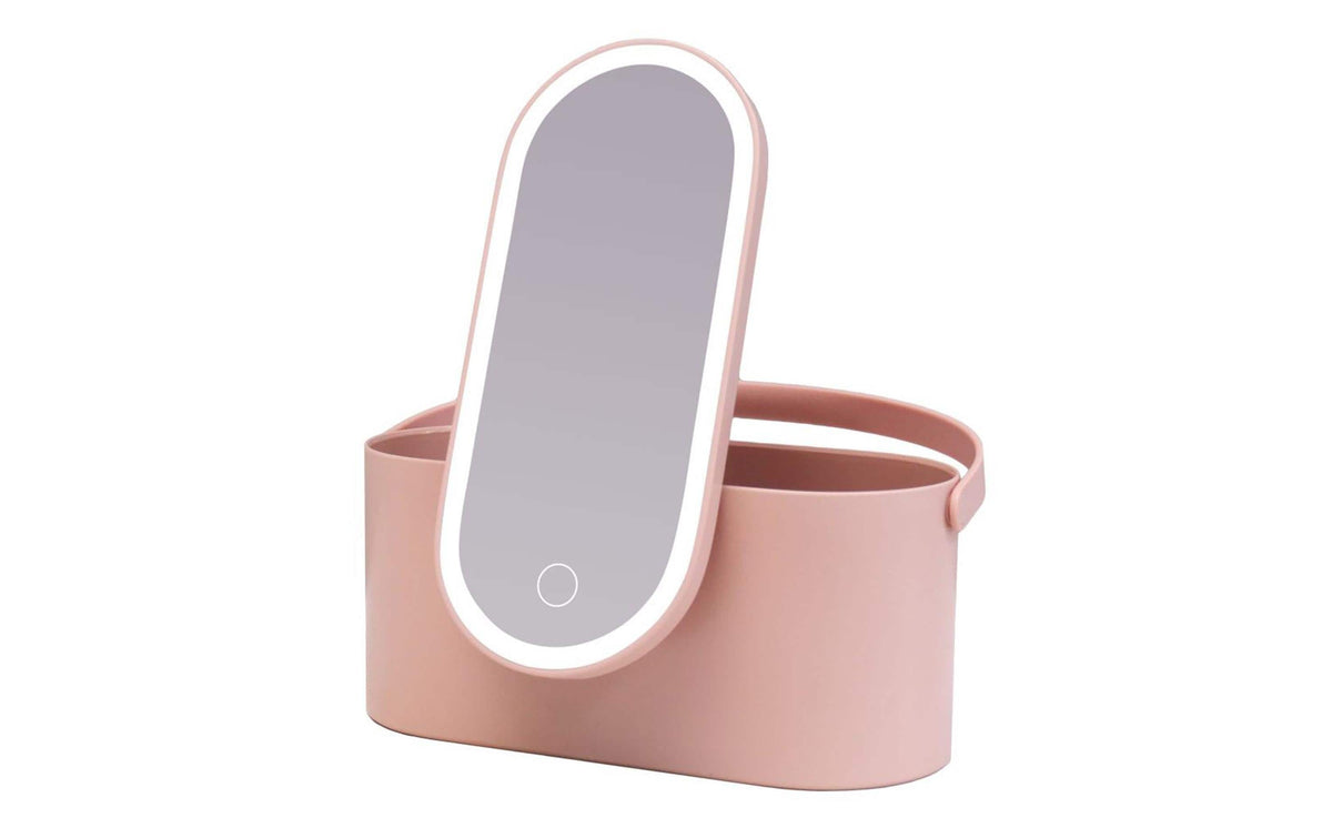 Ailoria LED Spiegel mit Beautycase rose MAGNIFIQUE