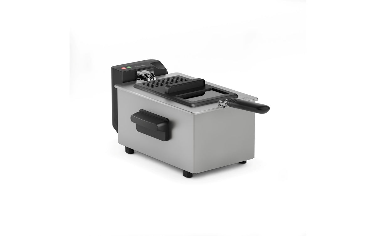 Tristar Fritteuse Edelstahl 3 Liter 2000W, mit Sichtfenster