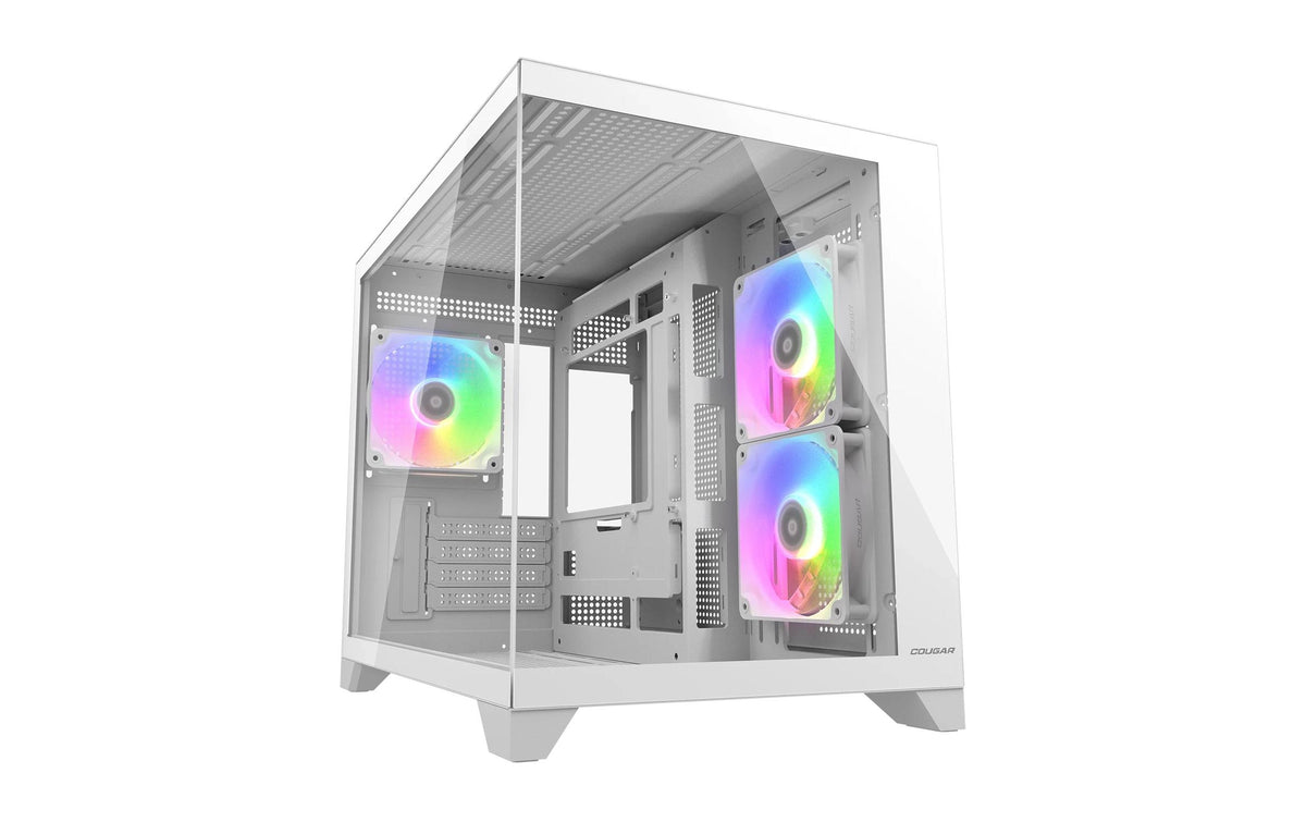 Cougar Case FV150 Mini ARGB Mini-Tower, Weiss