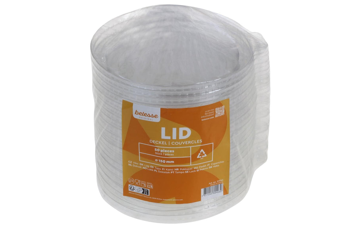 belesse Deckel PET 50 Stk, zu 2153437 Schale Kraft/PE 500ml