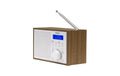 Denver DAB-46W DAB+ Bluetooth Retro Design LCD-Display