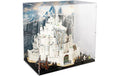 Acryl-Display LEGO 11377 Herr der Ringe Hintergrundbild & schw. Holzbodenoptik