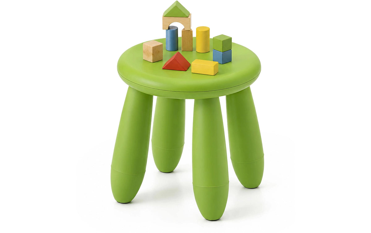 Relaxdays Kinderhocker Grün