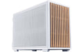 Lian Li PC-Gehäuse Lian B4 Wood B4-mATX Micro-ATX Case - Weiss