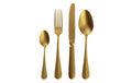 Sola Baguette Vintage Besteckset  24-tlg. PVD Gold Stone Wash