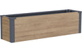 Westmann Pflanzkasten Talus M Holzoptik 25x100x27cm