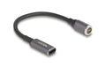 Delock Adapter für Notebook USB-C 15cm Buchse zu magnetischem 8 Pin Konnektor