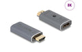 Delock 8k HDMI EDID Emulator bidirektional bis 7680x4320@60Hz, simuliert einen Monitor