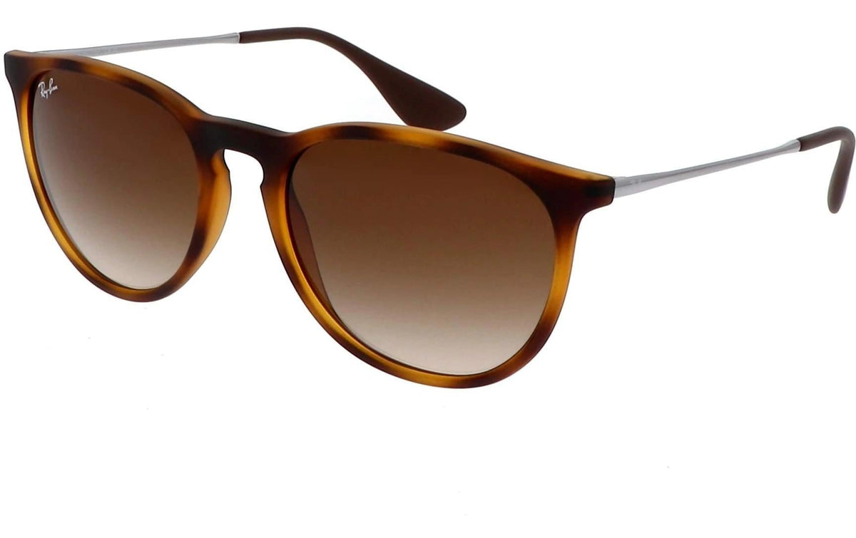 Ray-Ban ERIKA RUBBER HAVANA Sonnenbrille, Lens BROWN GRADIENT