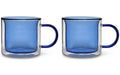 ONA Universaltasse Liv doppelwandig Set mit 2 Stück, 27 cl, Blue
