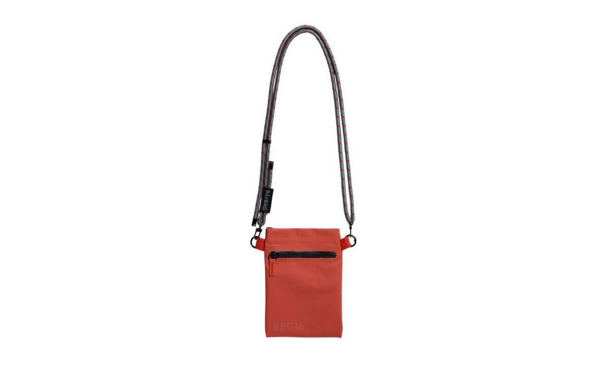 Crossbody Water resistant pouch DARK RED