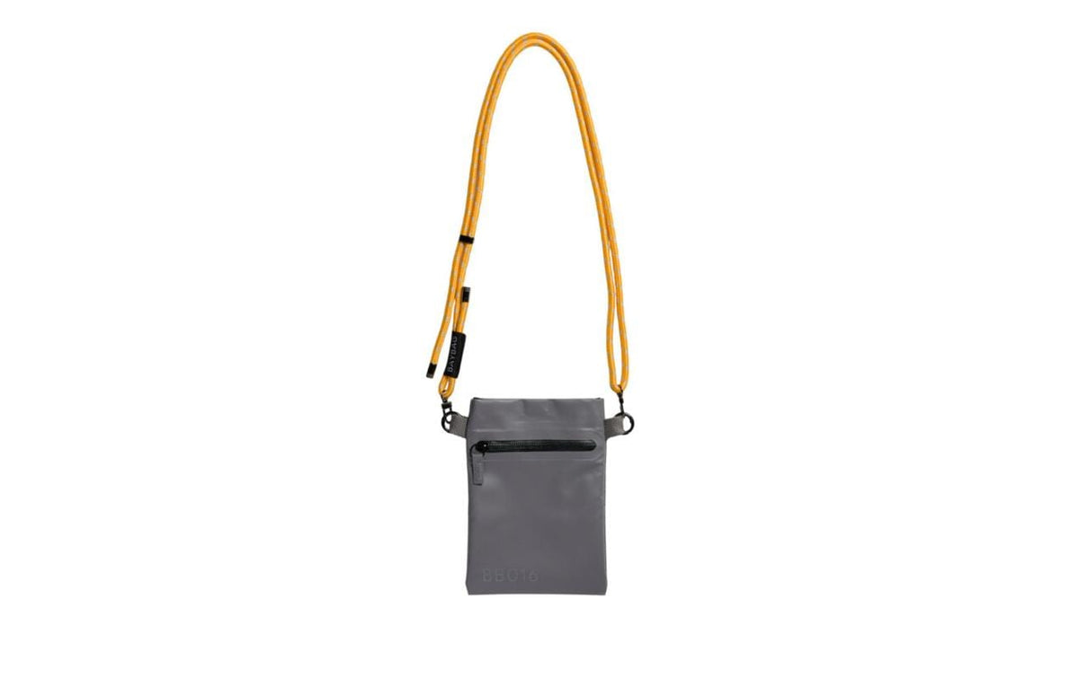Crossbody Water resistant pouch GREY