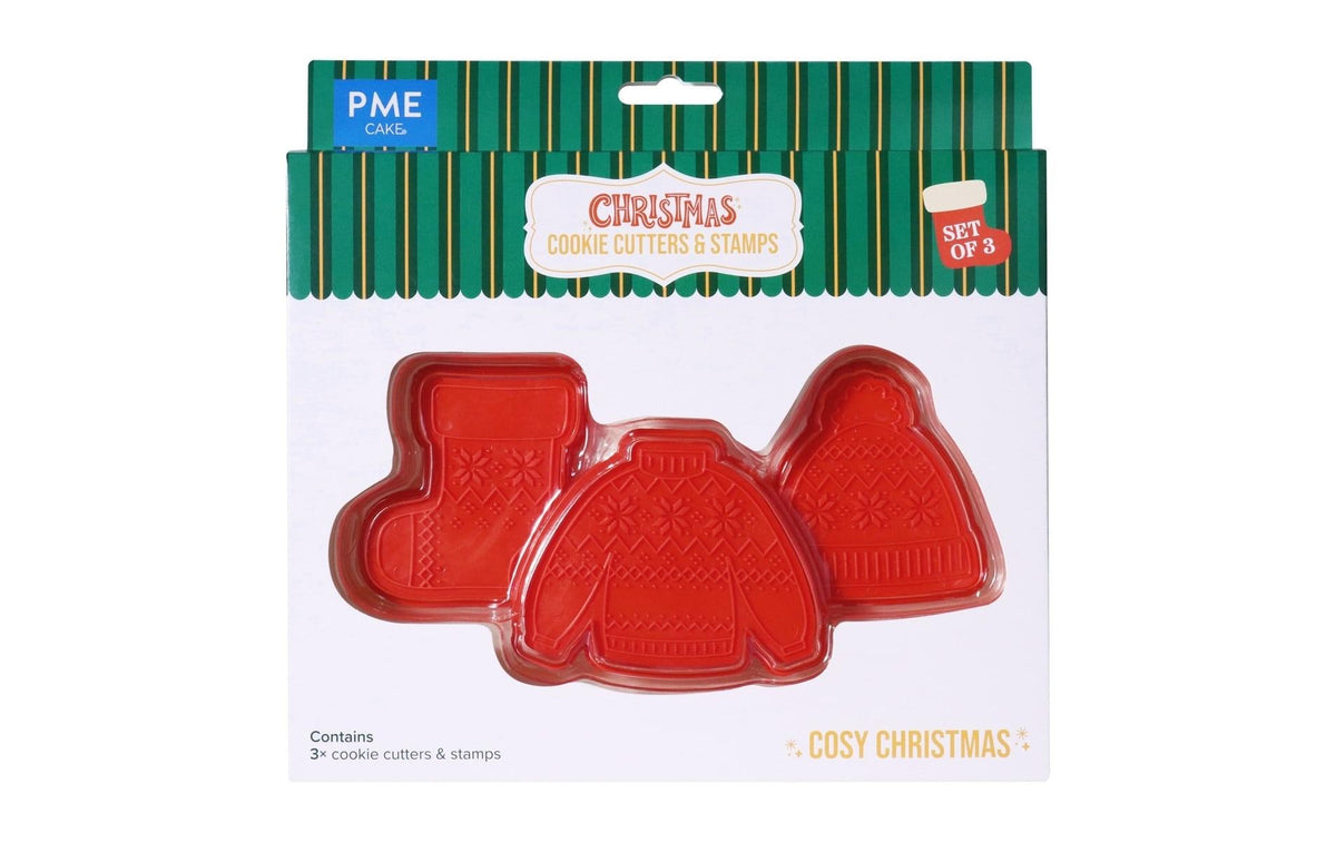 PME Ausstechformen Set Cosy Christmas 3-teilig