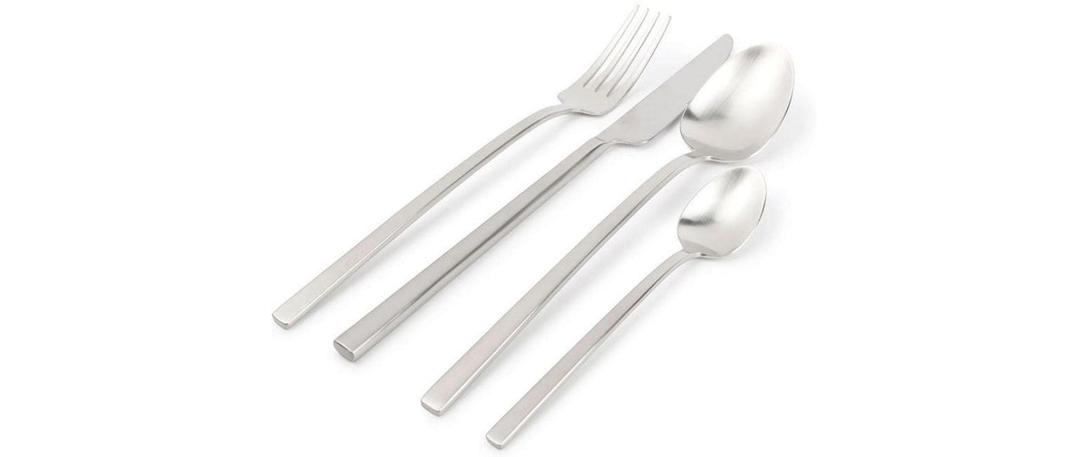 SP Collection Besteckset Terno 16-teilig, Silber Matt
