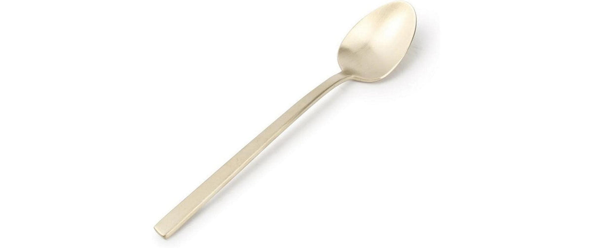 SP Collection Kaffeelöffel Terno Set mit 6 Stück, Gold