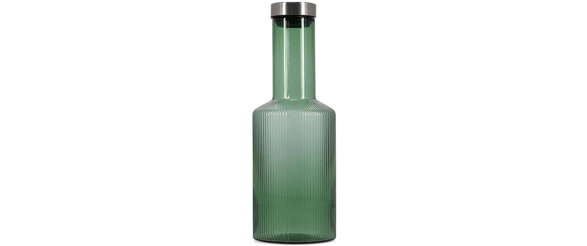 SP Collection Glasflasche RAY Fassungsvermögen: 1 Liter, Grün