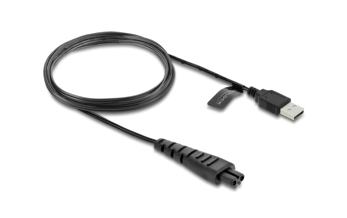 Delock Ladekabel / Ladeadapter für USB, 5 V, 1.2 m, schwarz