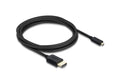 Delock HDMI Kabel Koaxial, High Speed, HDMI Stecker zu Micro