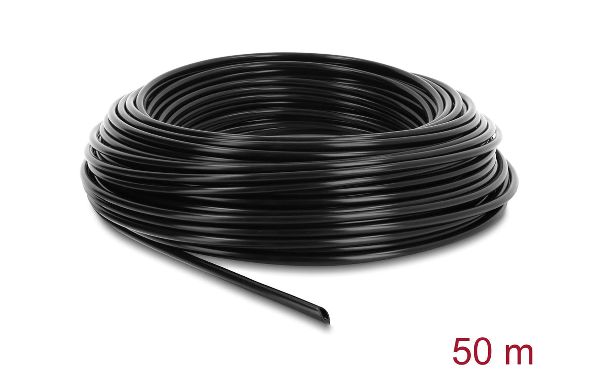 Delock Bewässerungsschlauch 4.6 mm, 50 m, Schwarz